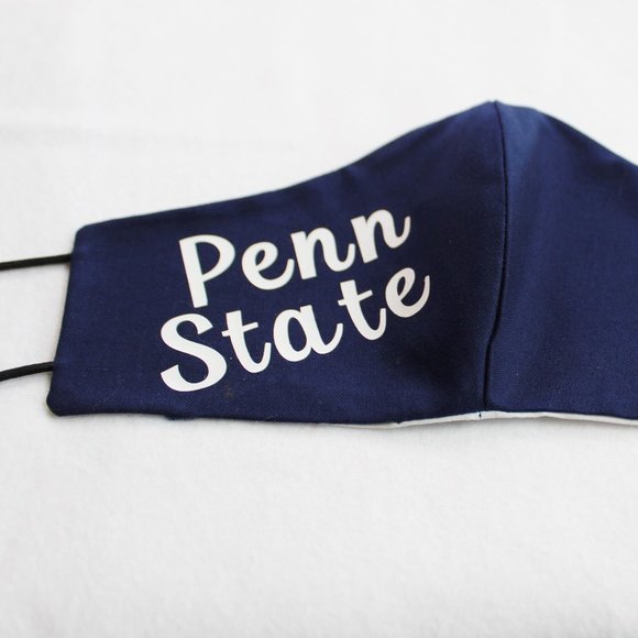 PENN STATE NITTANY LIONS FACE MASK WASHABLE COTTON - Picture 2 of 4